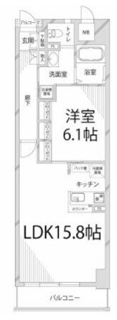姫路駅 徒歩15分 2階の物件間取画像